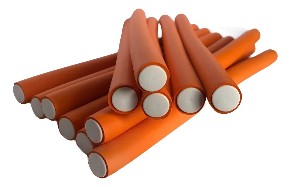 PAPILLOTS LARGO NARANJA (12 UNIDADES - PAQUETE)