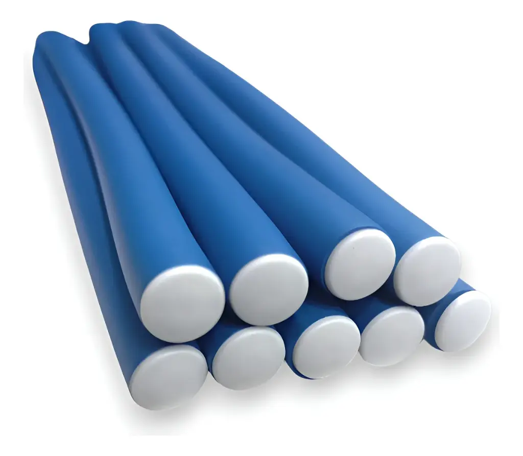 PAPILLOTS LARGOS AZULES  (12 UNIDADES - PAQUETE)