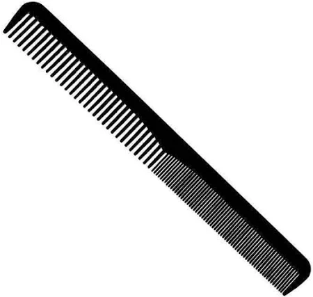 PEINE BATIDOR CORTE, CARBONO NEGRO 17.5 CM  (1 UNIDAD - PAQUETE)