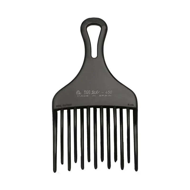 PEINE AHUECADOR PROFESIONAL DOBLE PÚA GRANDE  (1 UNIDAD - INDIVIDUAL)