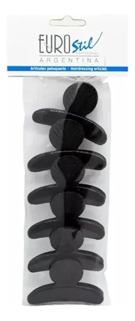 BOLSA 6 PINZAS PLASTICO NEGRO (6 UNIDADES - BOLSA)