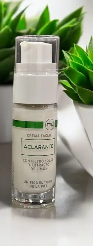 CREMA FACIAL CON FILTRO SOLAR Y EXTRACTO DE LIMON 30GR.