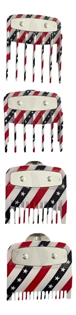 SET PEINE GUIA X4 DIBUJOS