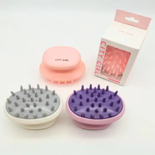 CEPILLO DE DUCHA Redondo DE SILICONA