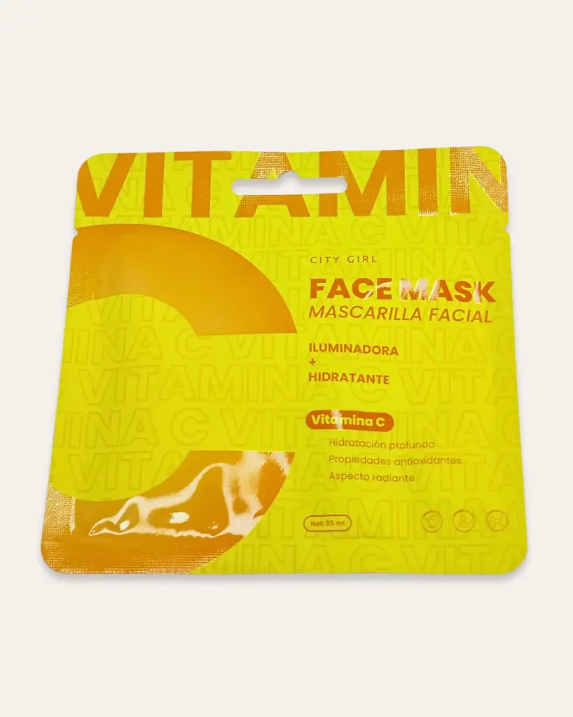 MASCARILLA FACIAL VITAMINA C