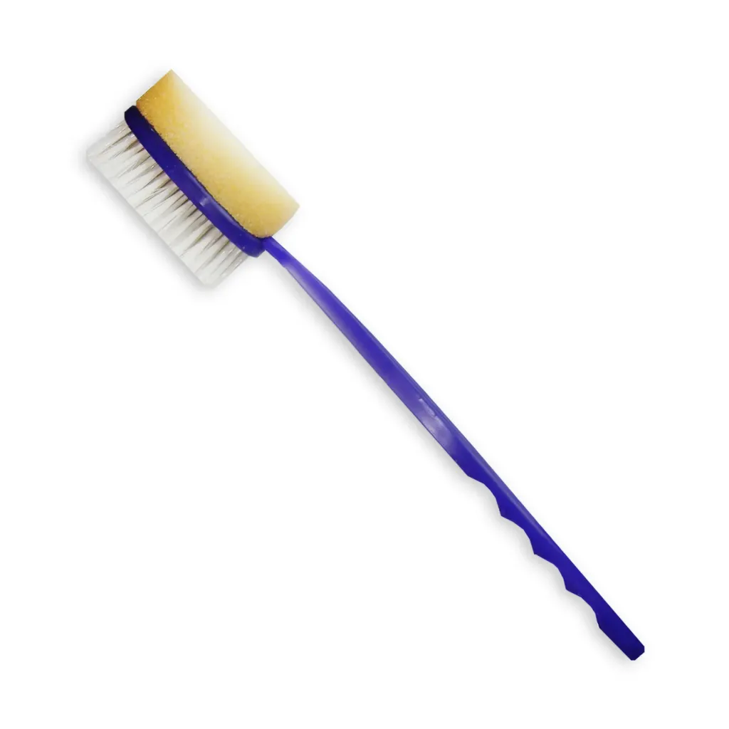 CEPILLO PARA BAÑO CON ESPONJA