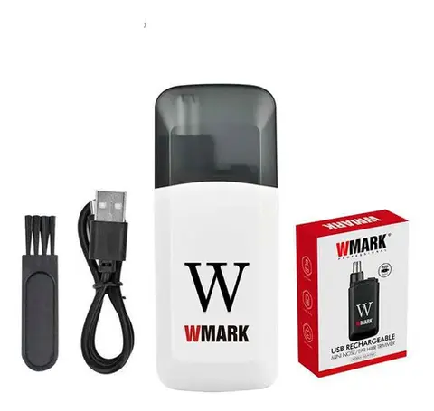 CORTAPELOS DE NARIZ RECARGABLE (NEGRO- BLANCO)	