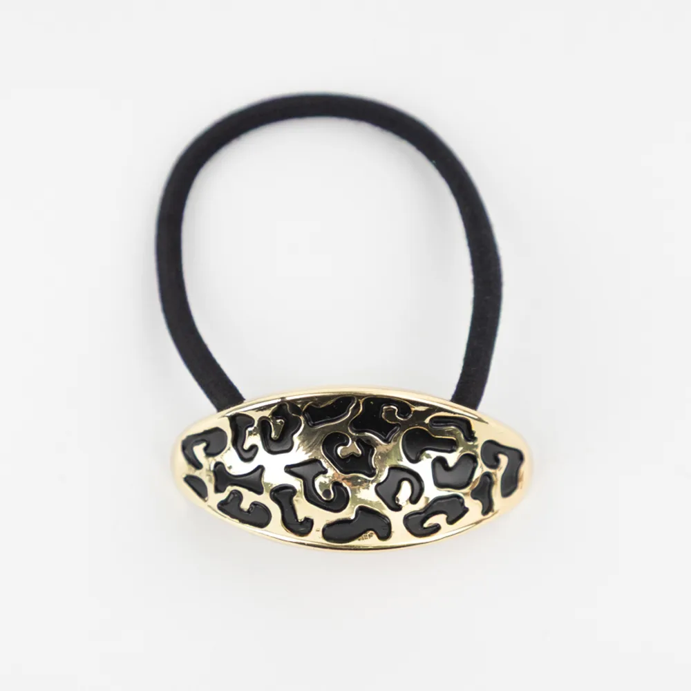 COLITA PONY CUFF aplique banda dorada