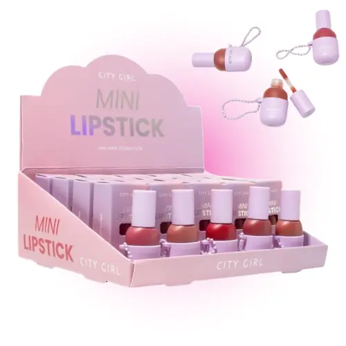 MINI LABIAL LIQUIDO CON LLAVERO