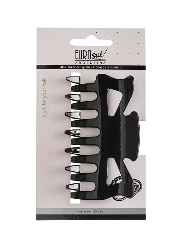 BROCHE CURVADO NEGRO 1UND.