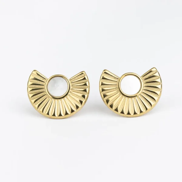 AROS DORADOS ABANICO City Girl