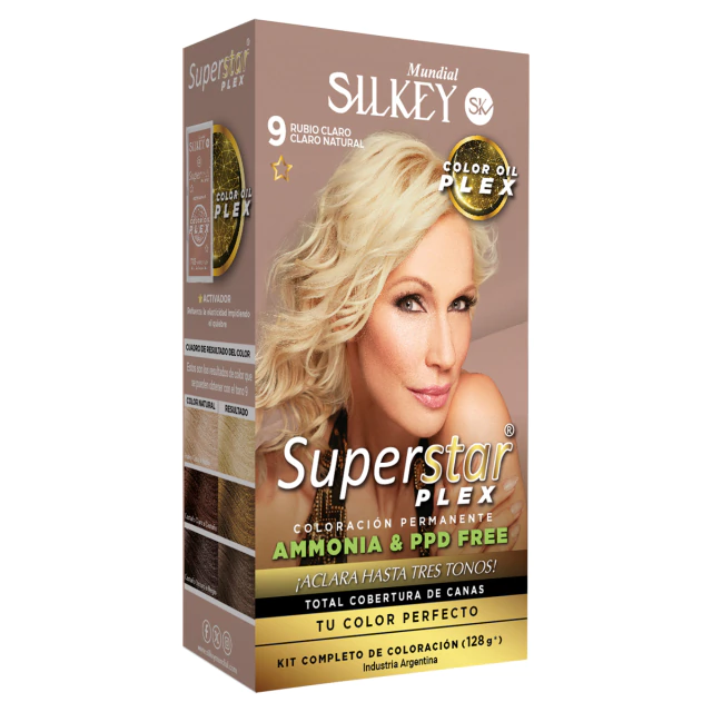 SUPERSTAR PLEX (N-9 RUBIO CLARO, CLARO NATURAL) KIT COMPLETO