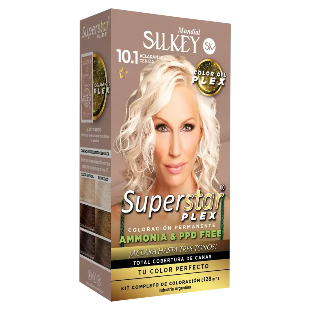SUPERSTAR PLEX (N-10.1 ACLARANTE CENIZA) KIT COMPLETO