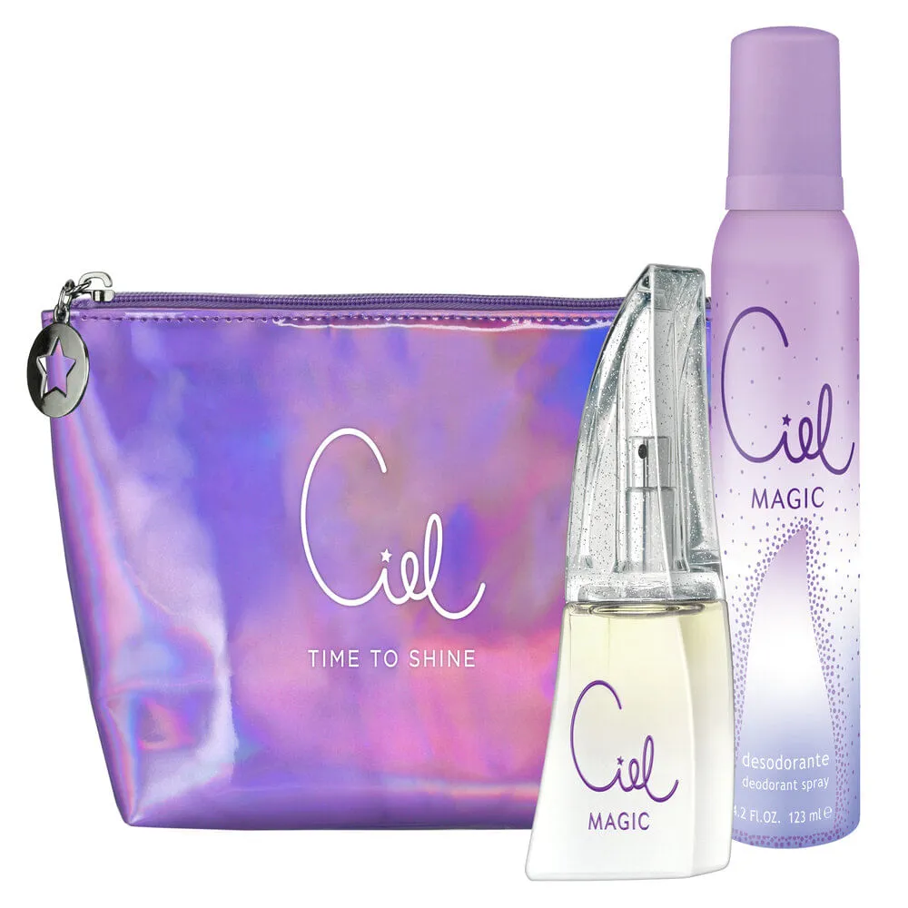 ESTUCHE LIBRO CIEL MAGIC (EDP X50 ML+ DESOS AER X 123)	