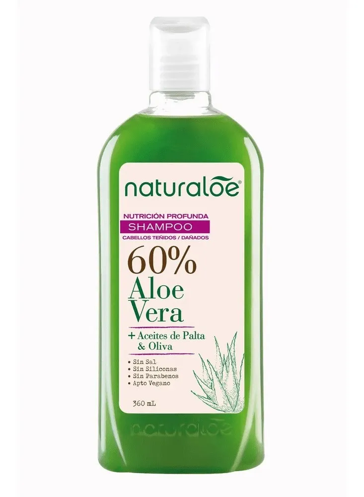 SHAMPOO (NUTRICION PROFUNDA) CABELLOS TENIDOS Y DAÑADOS 360 ML.