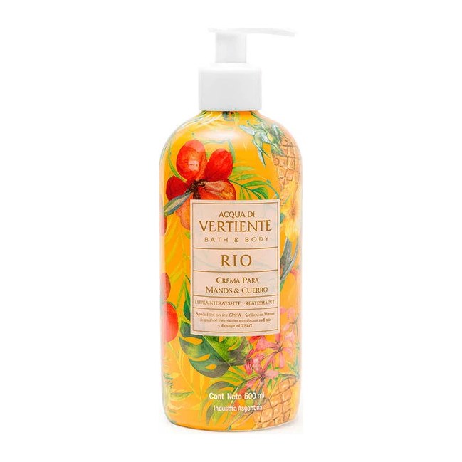 [50063] CREMA MANOS Y CUERPO (RIO) 500ML. VERTIENTE SAINT JULIEN