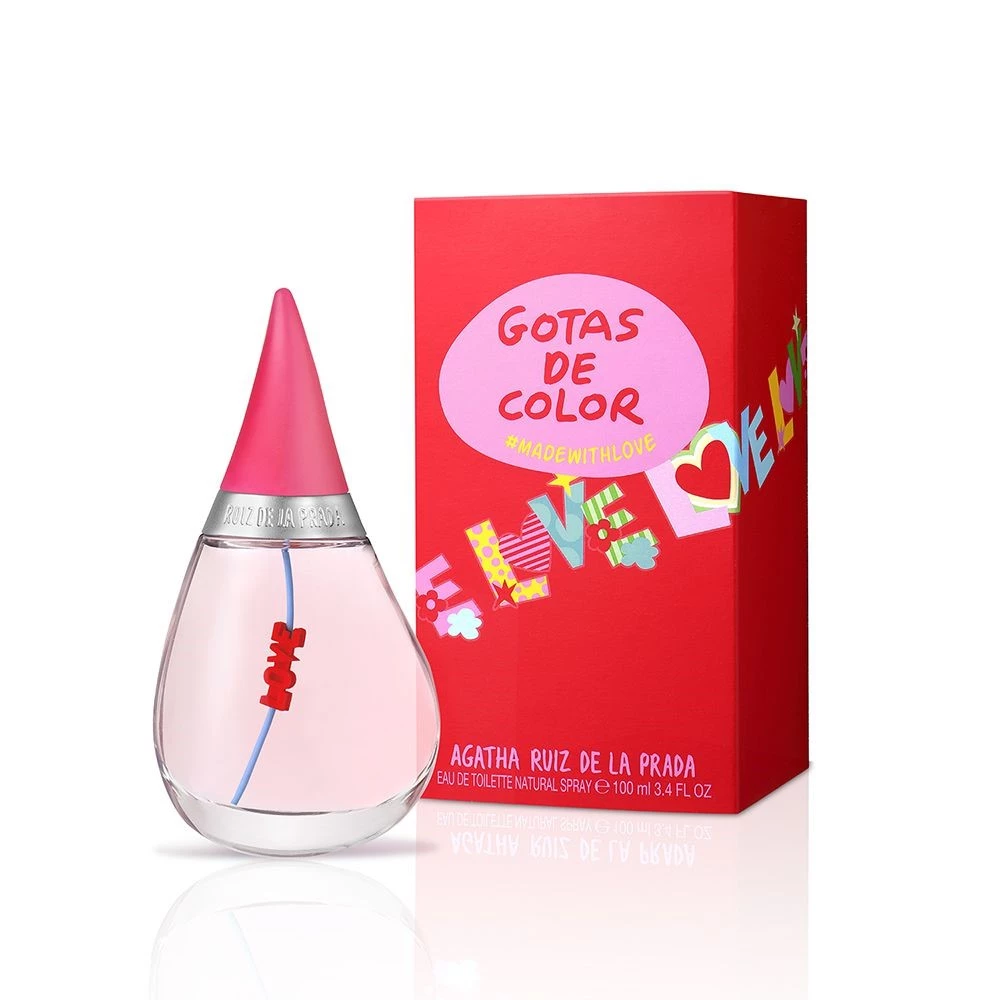 AGATHA RUIZ DE LA PRADA GOTAS DE COLOR MADE WITH LOVE (100 ML - CAJA)