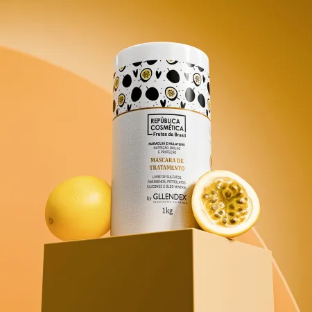 FRUTA DO BRASIL MARACUJA MASCARA (POTE DE 1 KG)