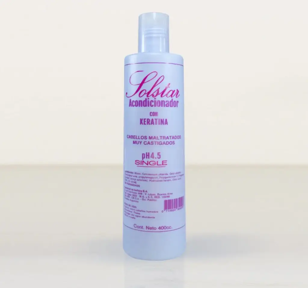 ACONDICIONADOR CON KERATINA PH 4.5 (400 ML.)
