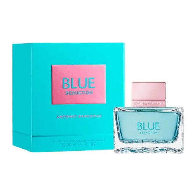 BLUE SEDUCTION WOMAN EDT (80 ML - CON VAP) ANTONIO BANDERAS