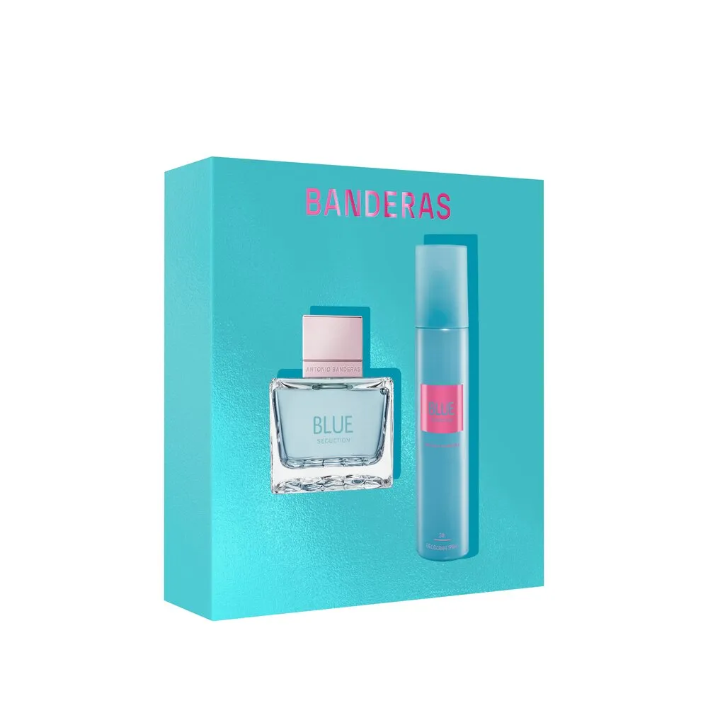 ANTONIO BANDERAS BLUE SEDUCTION FEM EDT (COFRE EDT+DEO 80 ML - CAJA)