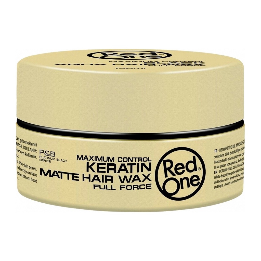 HAIR WAX RED ONE KERATIN MATTE HAIR WAX FULL FORCE 150 ML RED ONE