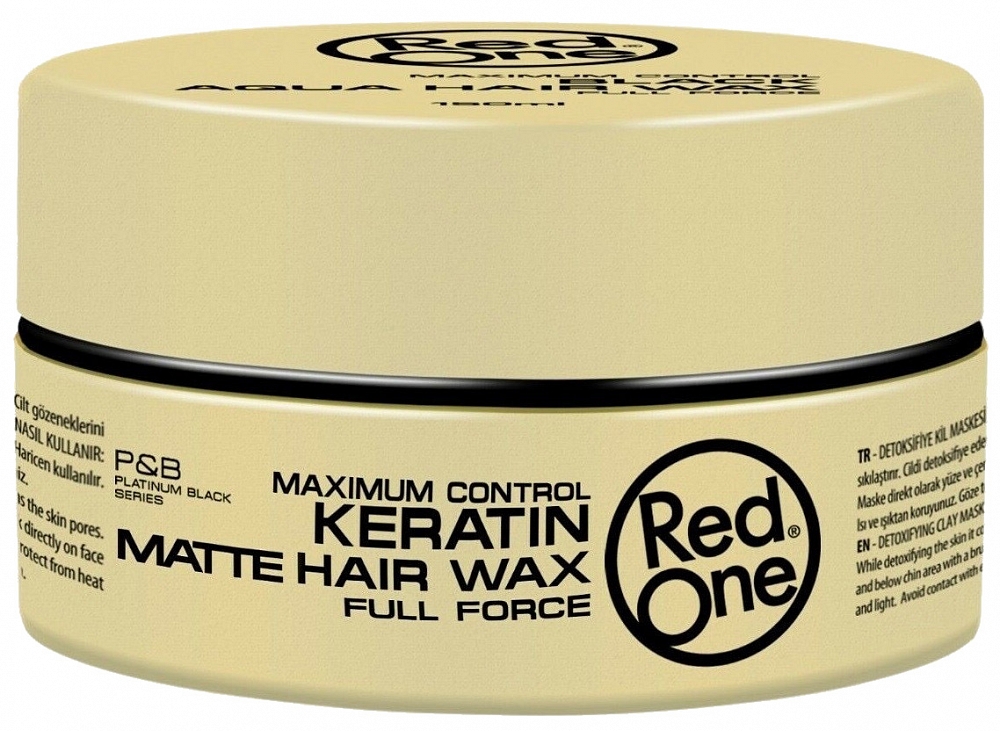 HAIR WAX RED ONE KERATIN MATTE HAIR WAX FULL FORCE 150 ML