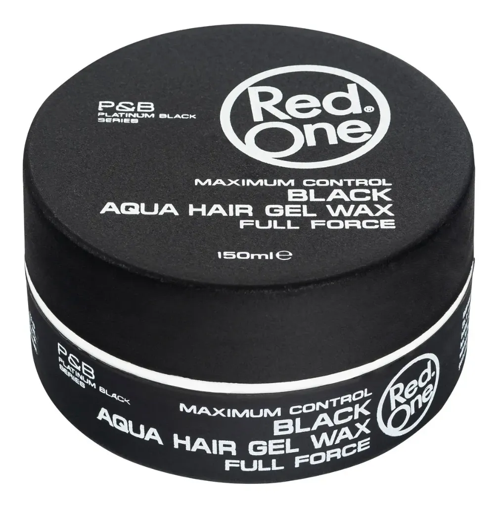 HAIR WAX RED ONE BLACK AQUA GEL FULL FORCE 150 ML