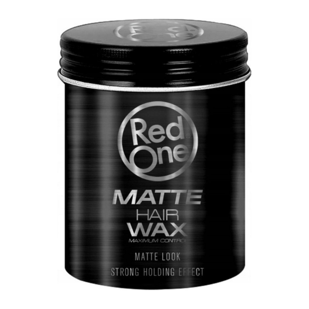 HAIR WAX RED ONE MAT WAX LOOK (Black) RED ONE