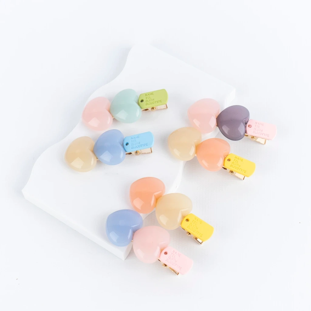 HEBILLAS CORAZON VENTA P/ PAR