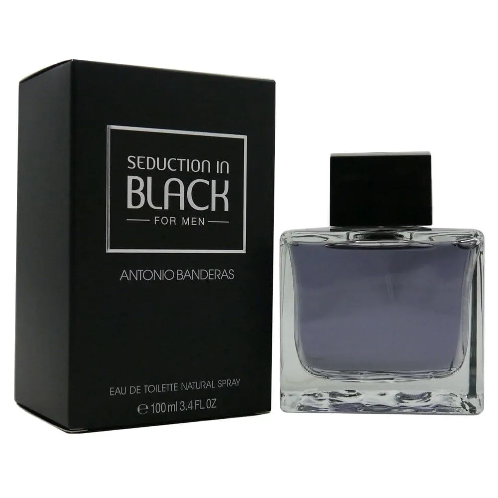 SEDUCTION IN BLACK MEN EDT  (100 ML - CAJA)