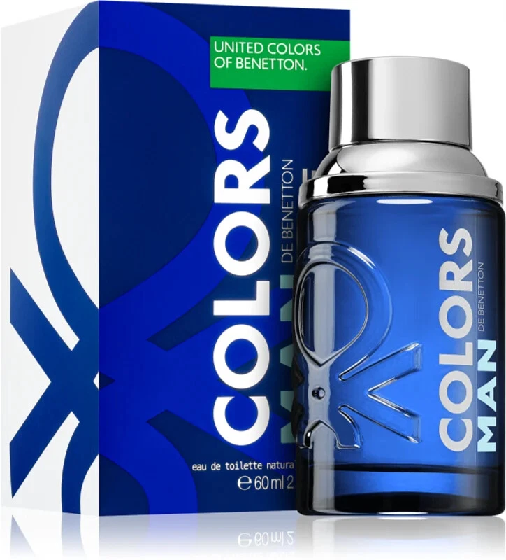 BENETTON COLORS BLUE MEN EDT (60 ML - CAJA)