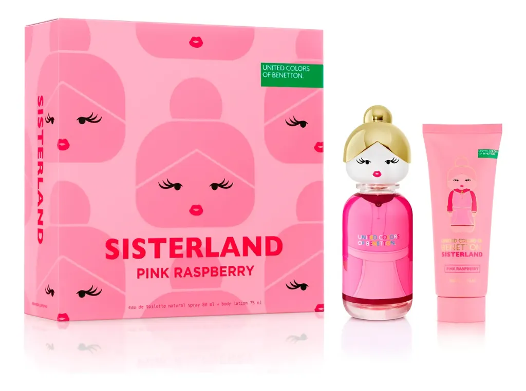 BNT SISTERLAND PINK RASPBERRY EDT (COFRE EDT+BODY LOTION 80 ML - CAJA)