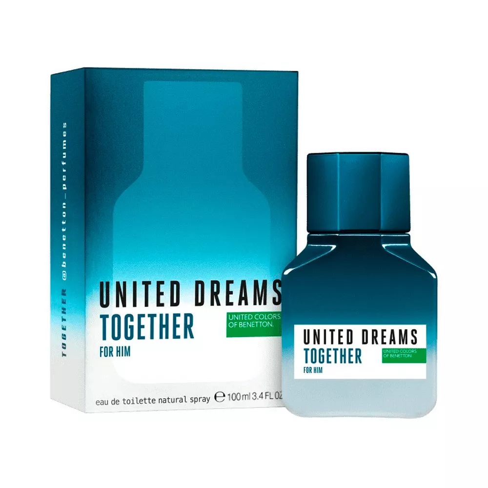 UNITED DREAMS TOGETHER MEN EDT (100 ML - CAJA)