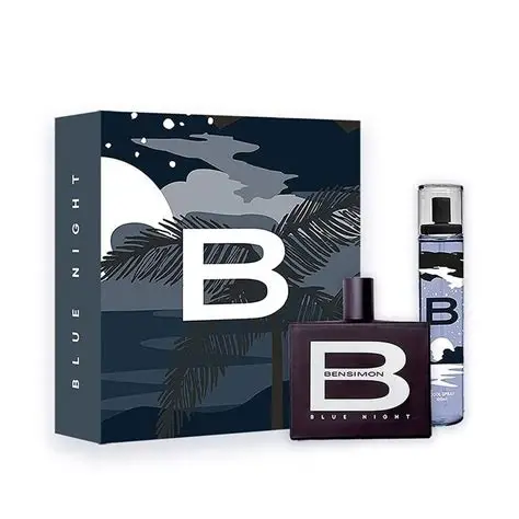 BENSIMON BLUE NIGHT ESTUCHE  (NEGRO - EDP 100ML + COOL SPRAY 100ML - ESTUCHE)
